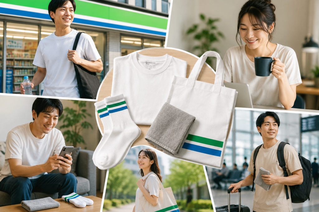 明るい日常の便利なアイテム