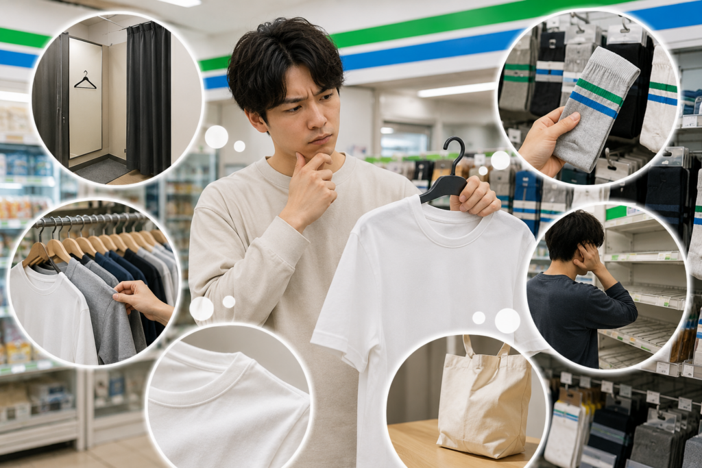 ファミマの服で後悔しやすい人は？買う前に見たい注意点